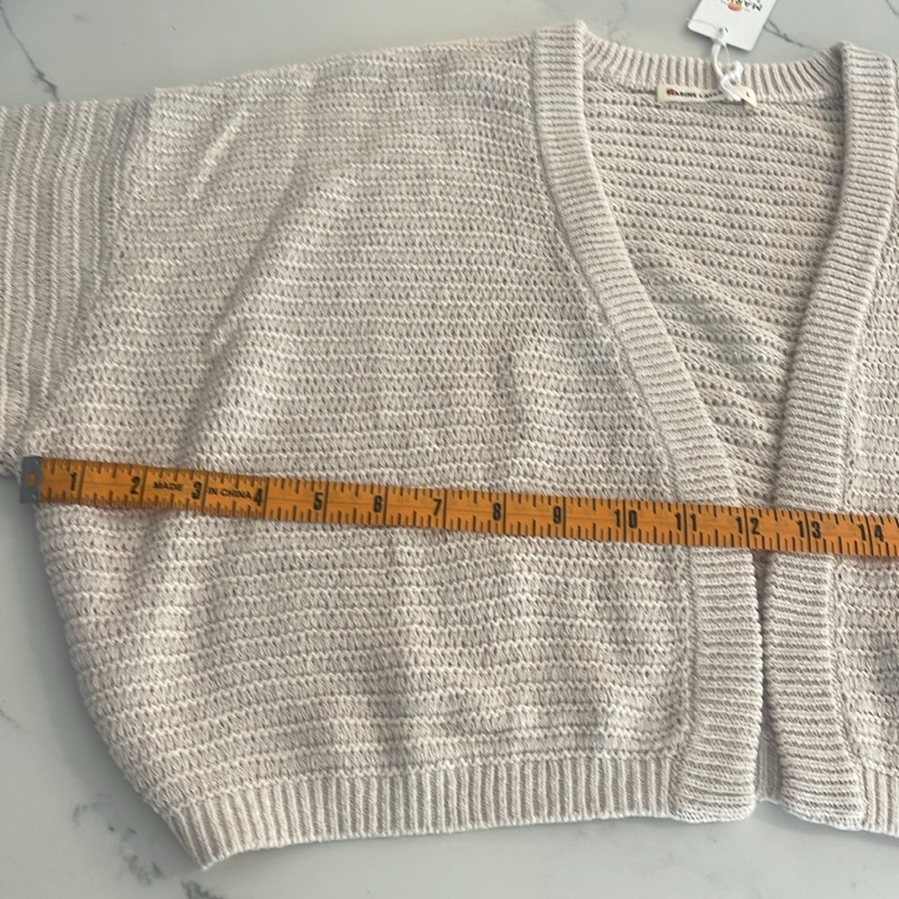 Marine Layer Anacapa cardigan in Light Oat - Picture 7 of 10